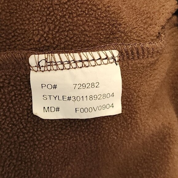 Browning Fleece Pullover Jacket Men's XL 1/4 Zip Gold Buckmark Logo Hunting - Picture 7 of 8